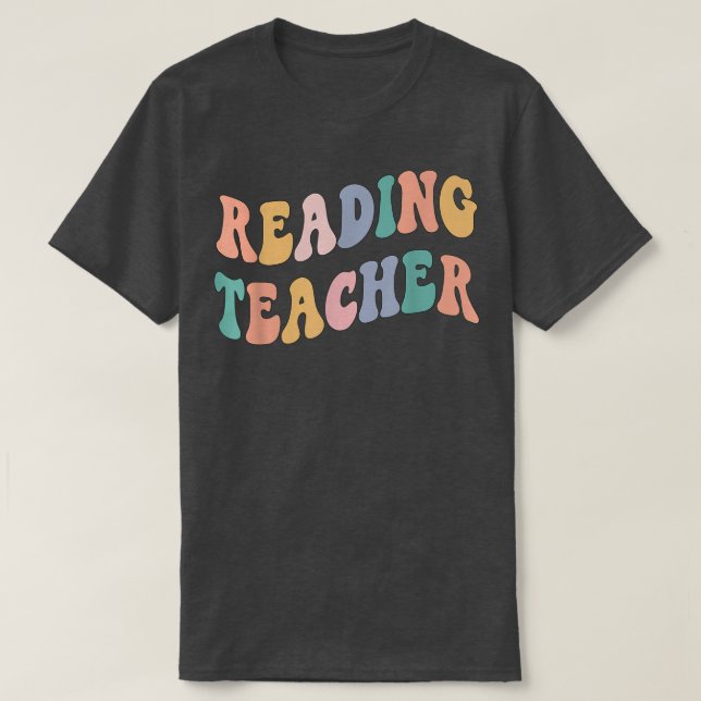 Camiseta De vuelta a la escuela, Groovy Retro Teach (Diseño del anverso)