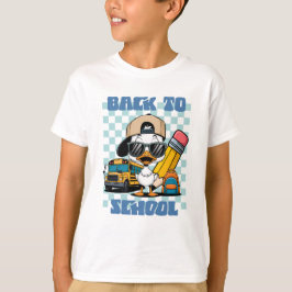Camiseta "De vuelta a la escuela, Guay Duck", niños