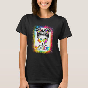 Camiseta De vuelta a la escuela Hola 2do Segundo grado Moño