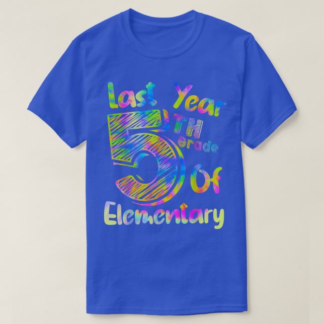 Camiseta De vuelta a la escuela Hola a quinto día de quinto (Diseño del anverso)