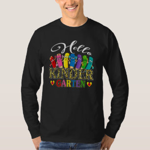 Camiseta De vuelta a la escuela Hola jardín de infancia leo