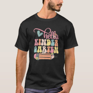 Camiseta De vuelta a la escuela Hola jardín de infancia Ret
