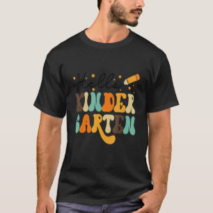 Camiseta De vuelta a la escuela Hola maestro de jardín de i