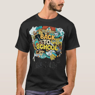 Camiseta De vuelta a la escuela juego gracioso sobre la cha