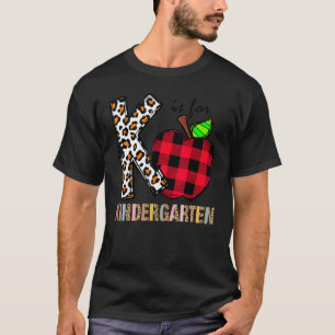 Camiseta De vuelta a la escuela K la letra es para el escua