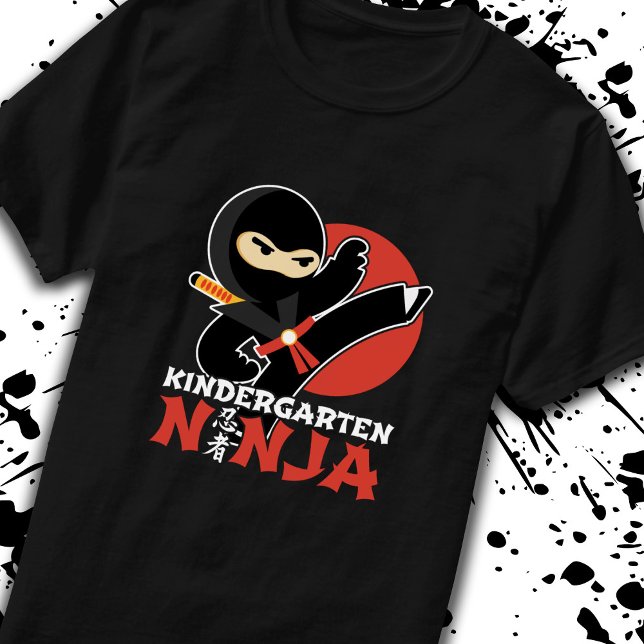 Camiseta De vuelta a la escuela - Kindergarten Ninja - Estu (Subido por el creador)