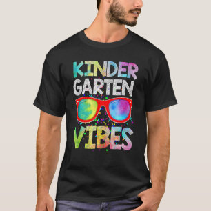 Camiseta De vuelta a la escuela Kindergarten Vibes Primer D