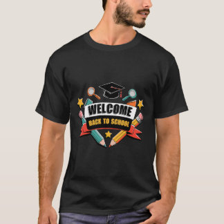 Camiseta de vuelta a la escuela Lindo 2025 Manzana