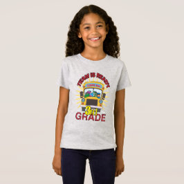 Camiseta De Vuelta A La Escuela, Listo Para El Tercer Grado