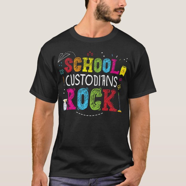Camiseta De vuelta a la escuela, los custodios rompen con l (Anverso)