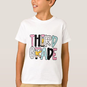 Camiseta De vuelta a la escuela maestro de tercer grado pri