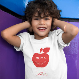 Camiseta De vuelta a la escuela mamá homescolar nombre de n