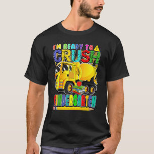 Camiseta De Vuelta A La Escuela Mixer Camión Listo Para Apl