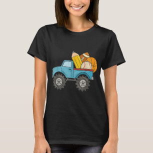 Camiseta De Vuelta A La Escuela Monster Truck Bas De Fútbol