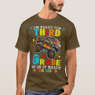 Camiseta De vuelta a la escuela Monster Truck estoy listo p