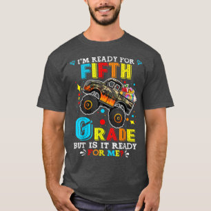 Camiseta De vuelta a la escuela Monster Truck estoy listo p