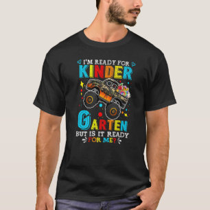 Camiseta De vuelta a la escuela Monster Truck estoy listo p