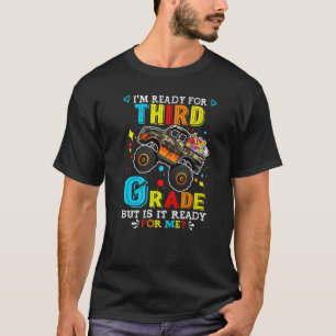 Camiseta De vuelta a la escuela Monster Truck estoy listo p
