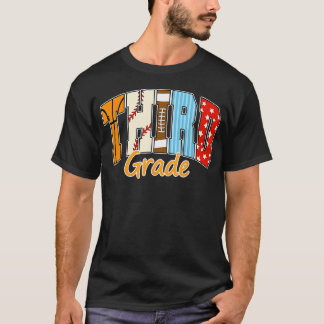 Camiseta De vuelta a la escuela niño de 3er grado fútbol bé