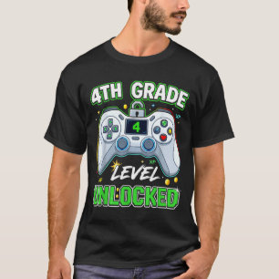 Camiseta De vuelta a la escuela niños de 4to grado jugador