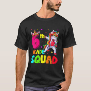 Camiseta De Vuelta A La Escuela Niños Unicornios De Sexto G
