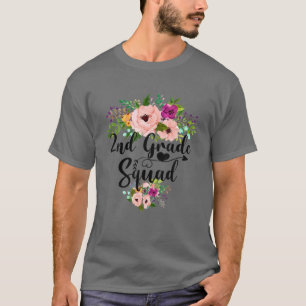 Camiseta De Vuelta A La Escuela Para Estudiantes De Segundo