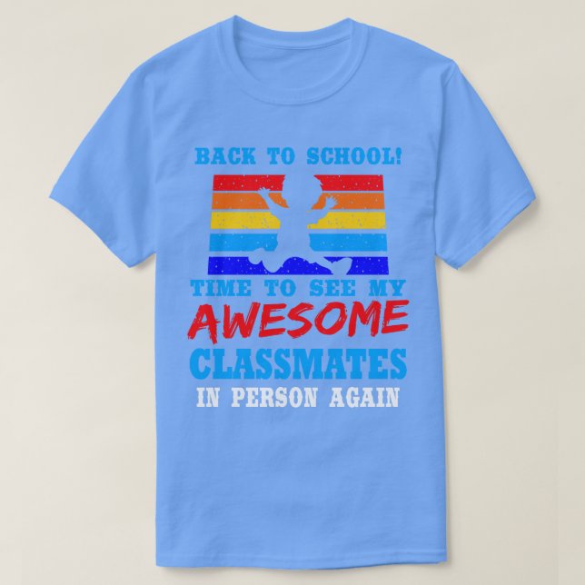 Camiseta De Vuelta A La Escuela Para Ver A Mis Ilustrables  (Diseño del anverso)
