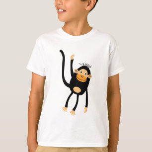 Camiseta De Vuelta A La Escuela, Pequeño Mono