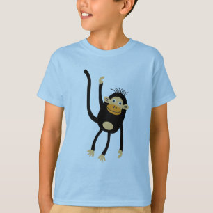 Camiseta De Vuelta A La Escuela, Pequeño Mono