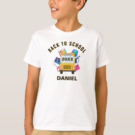 Camiseta De vuelta a la escuela personalizados personalizad