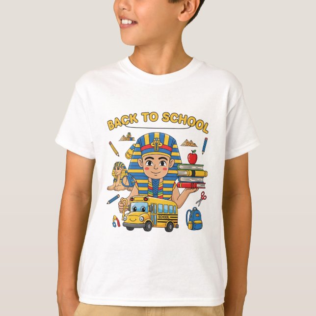 Camiseta De vuelta a la escuela Pharaoh T-Shirt (Anverso)