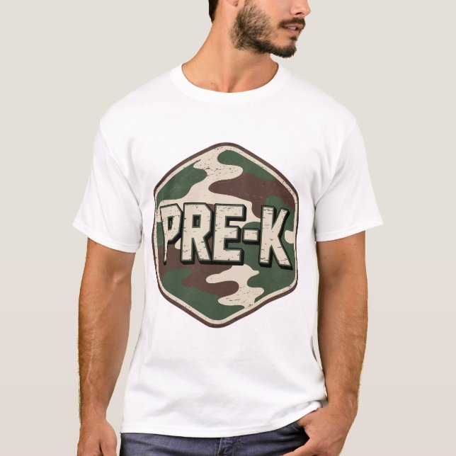 Camiseta De Vuelta A La Escuela Preescolar (Anverso)