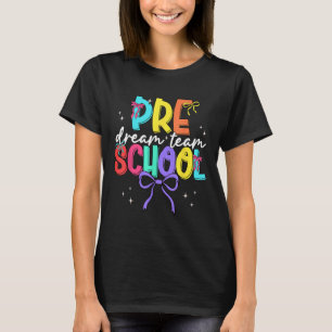 Camiseta De Vuelta A La Escuela Preescolar Mujeres Profesor