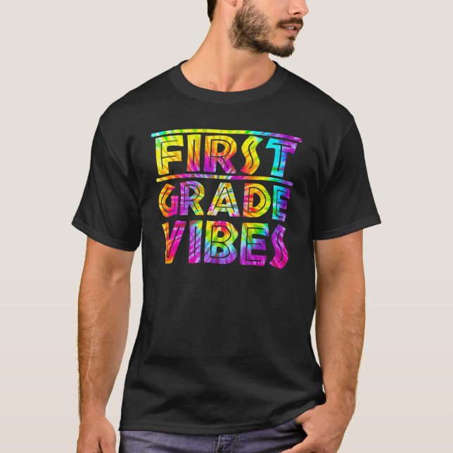 Camiseta De vuelta a la escuela Primer curso de Vibes (Anverso)