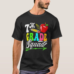 Camiseta De vuelta a la escuela primer día de séptimo grado