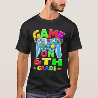 Camiseta De Vuelta A La Escuela Primer Día Juego En El Vide