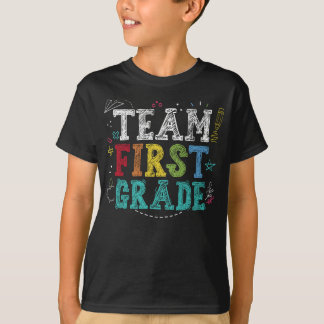 Camiseta De vuelta a la escuela primer grado Estudiante 100