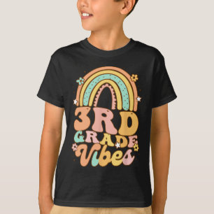 Camiseta De vuelta a la escuela profesor de tercer grado Vi