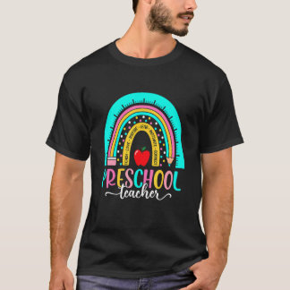 Camiseta De vuelta a la escuela profesora de preescolar Leo