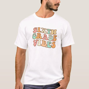 Camiseta De Vuelta A La Escuela Profesora Retro De Vibes De