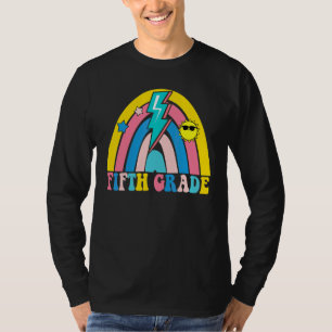 Camiseta De vuelta a la escuela quinto grado 5to grado arco