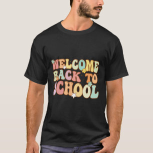 Camiseta De Vuelta A La Escuela Retro Primer Día Del Maestr