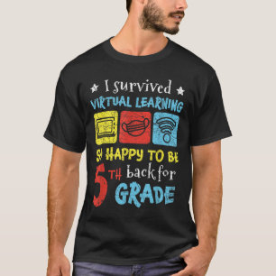 Camiseta De vuelta a la escuela Sobreviví el aprendizaje vi