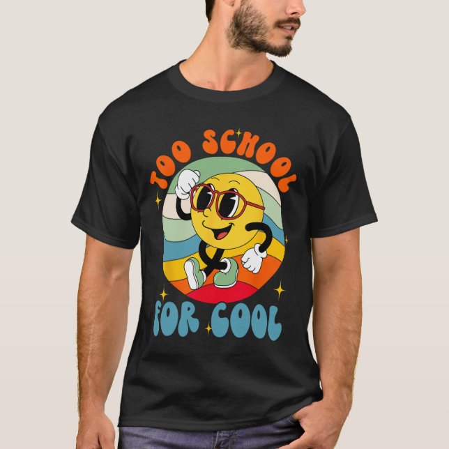 Camiseta De Vuelta A La Escuela Sonrisas Cara A La Escuela  (Anverso)