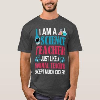 Camiseta De vuelta a la escuela- soy profesor de ciencias c