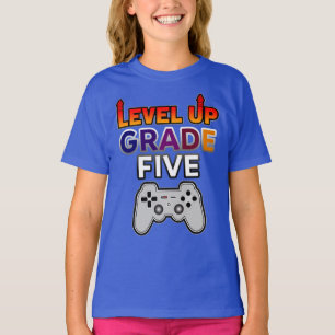 Camiseta De vuelta a la escuela Sube de nivel Quinto grado