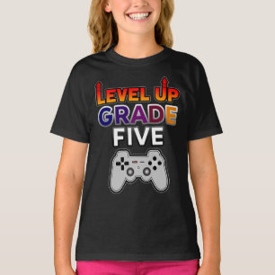 Camiseta De vuelta a la escuela Sube de nivel Sexto grado