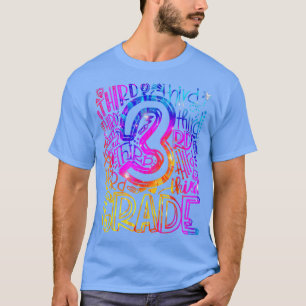 Camiseta De Vuelta A La Escuela Tipografía De Tintes De Ter
