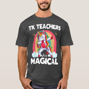 Camiseta De vuelta a la escuela TK Teachers Squad Unicorn M