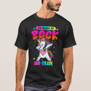 Camiseta De vuelta a la escuela Unicornio Dapping Estoy lis